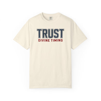 "Trust Divine Timing" #02, Unisex T-shirt