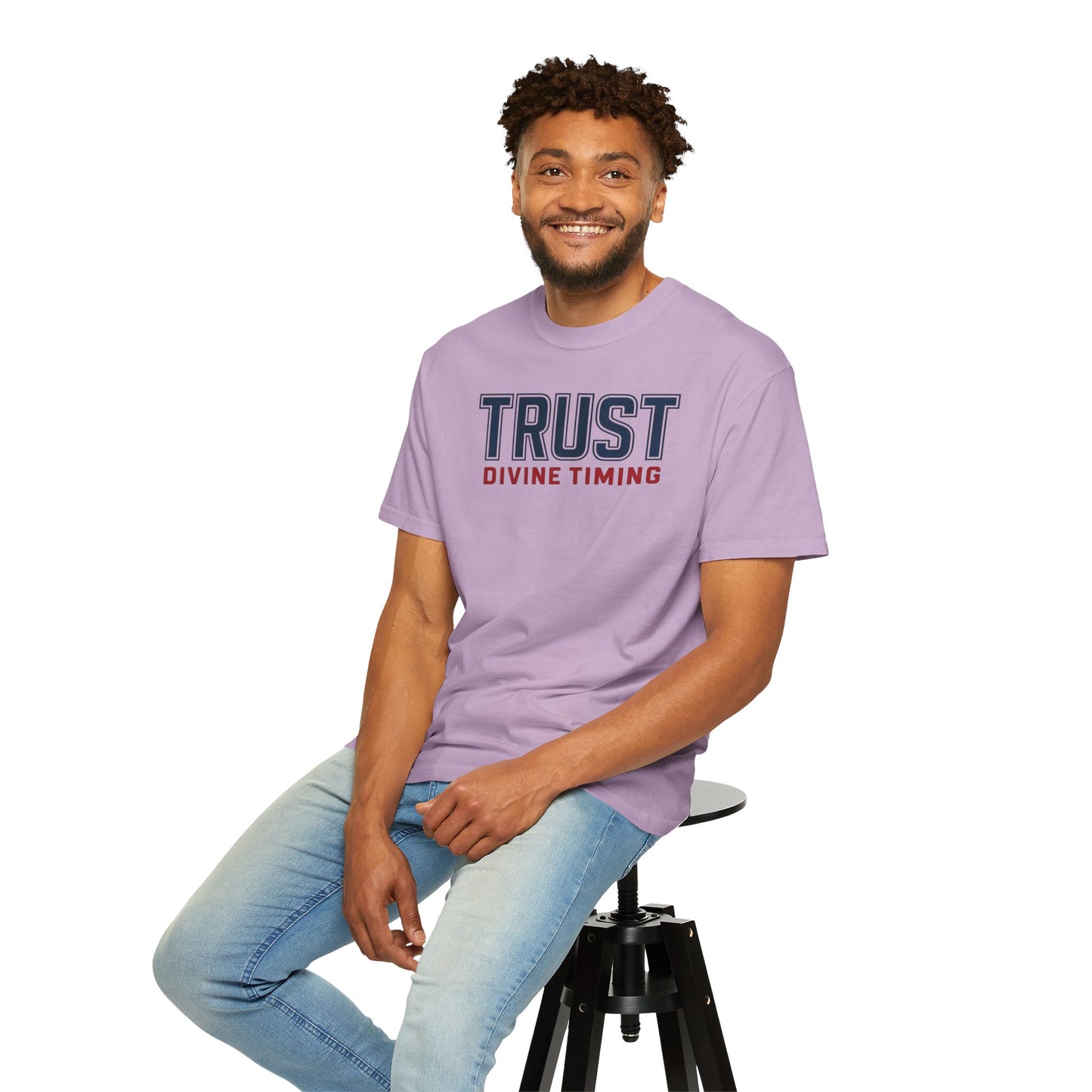 "Trust Divine Timing" #02, Unisex T-shirt