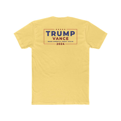 "TRUMP VANCE 2024", Unisex Cotton Crew Tee - Collectible History