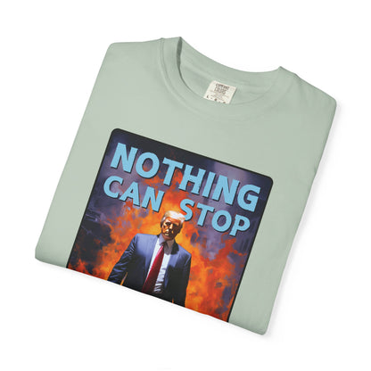 "Nothing Can Stop Trump", Unisex T-shirt (Light Colors)