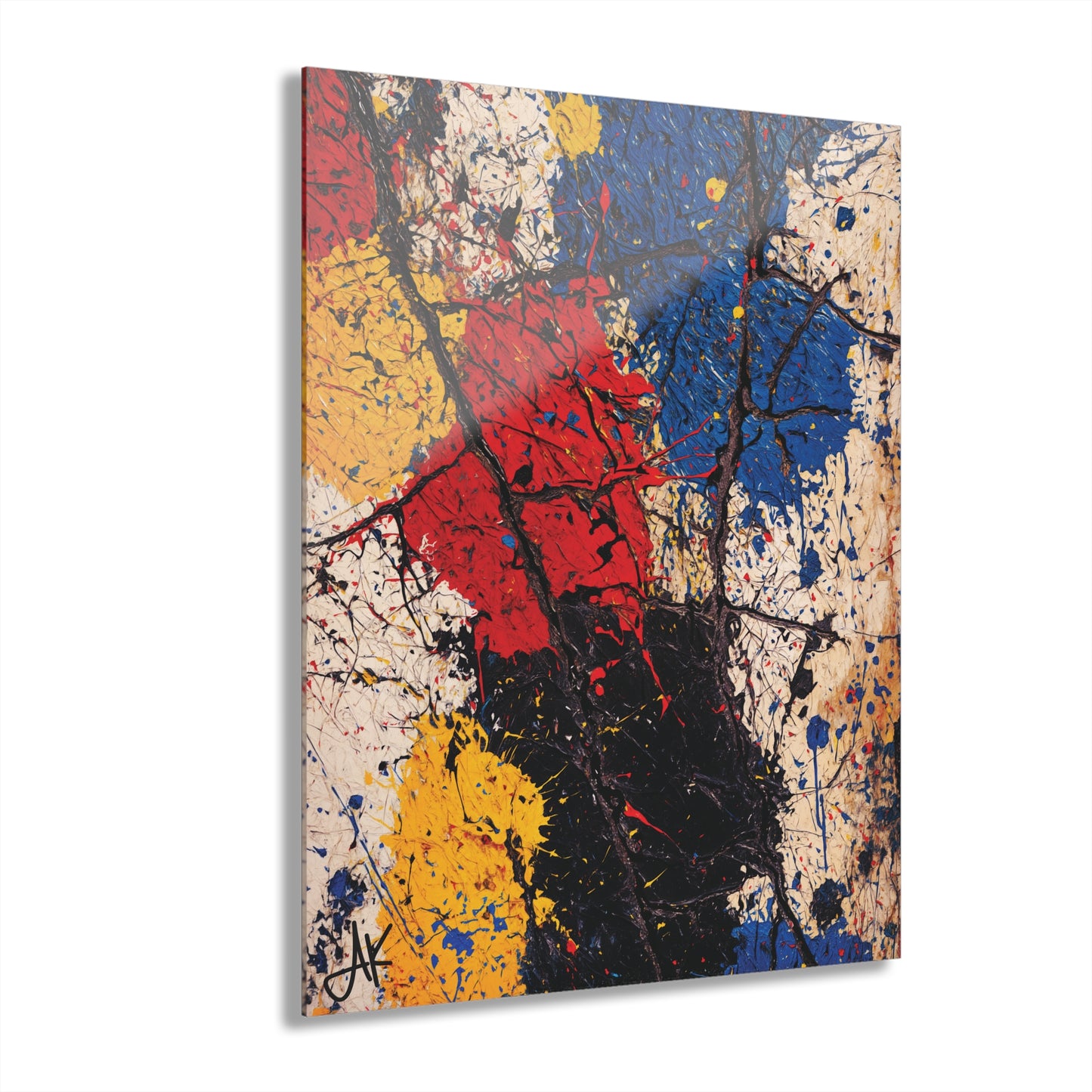 "Abstract 282", Fine Art Acrylic Wall Prints (French Cleat Hanging)