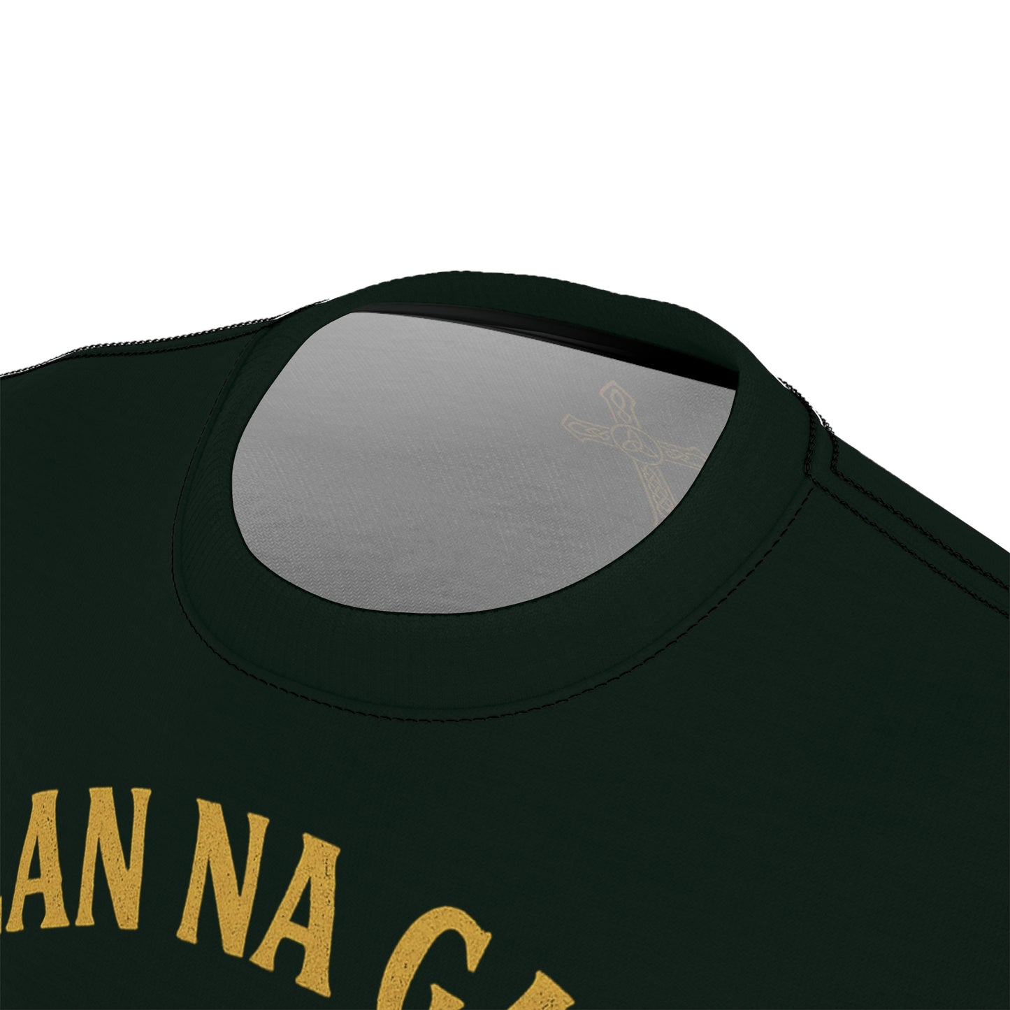 "Clan na Gael - Irish American", Unisex T-shirt (Túath Green)