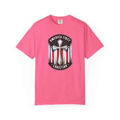 "America First - Christian" #01, Unisex T-shirt