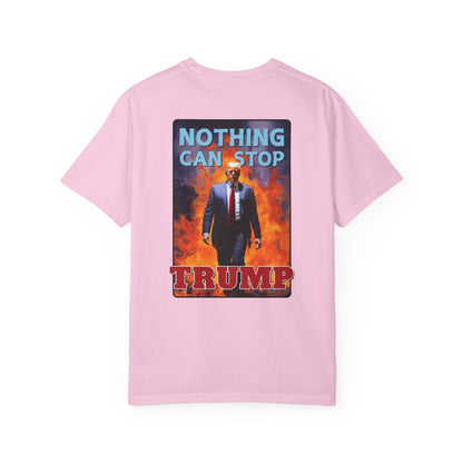 "Nothing Can Stop Trump", Unisex T-shirt (Light Colors)