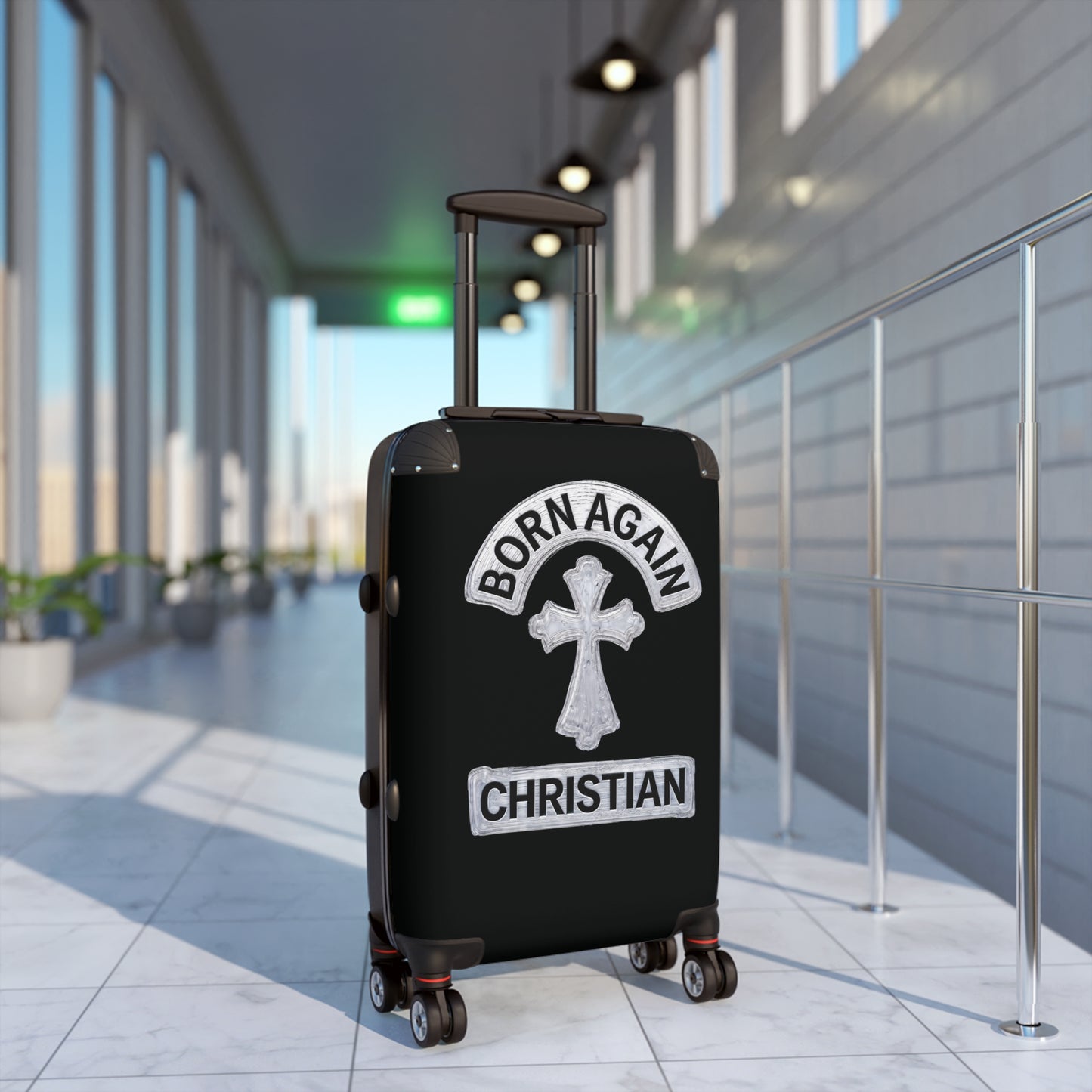 "Born Again Christian" #03 Suitcases (Black)