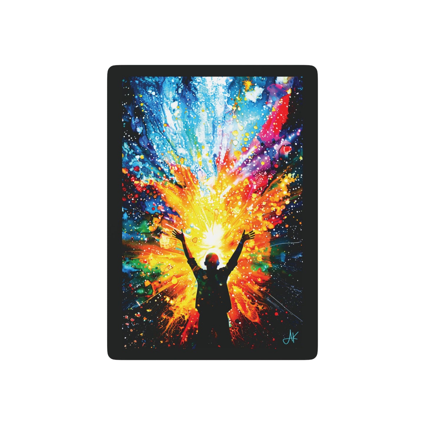 "Unfathomable", Christian Fine Art Playing Cards (Void Black)