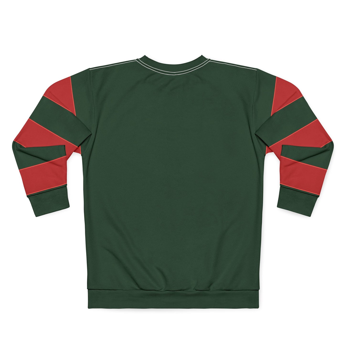 "Warning! Straight White Male", Unisex Sweatshirt (Monsoon Green)