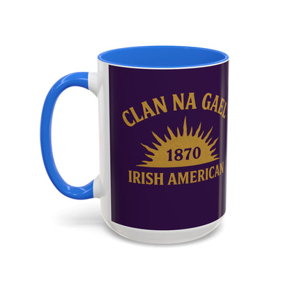 "Clan na Gael - Irish American", Colorful Mugs (11oz, 15oz) (3B0A4F)