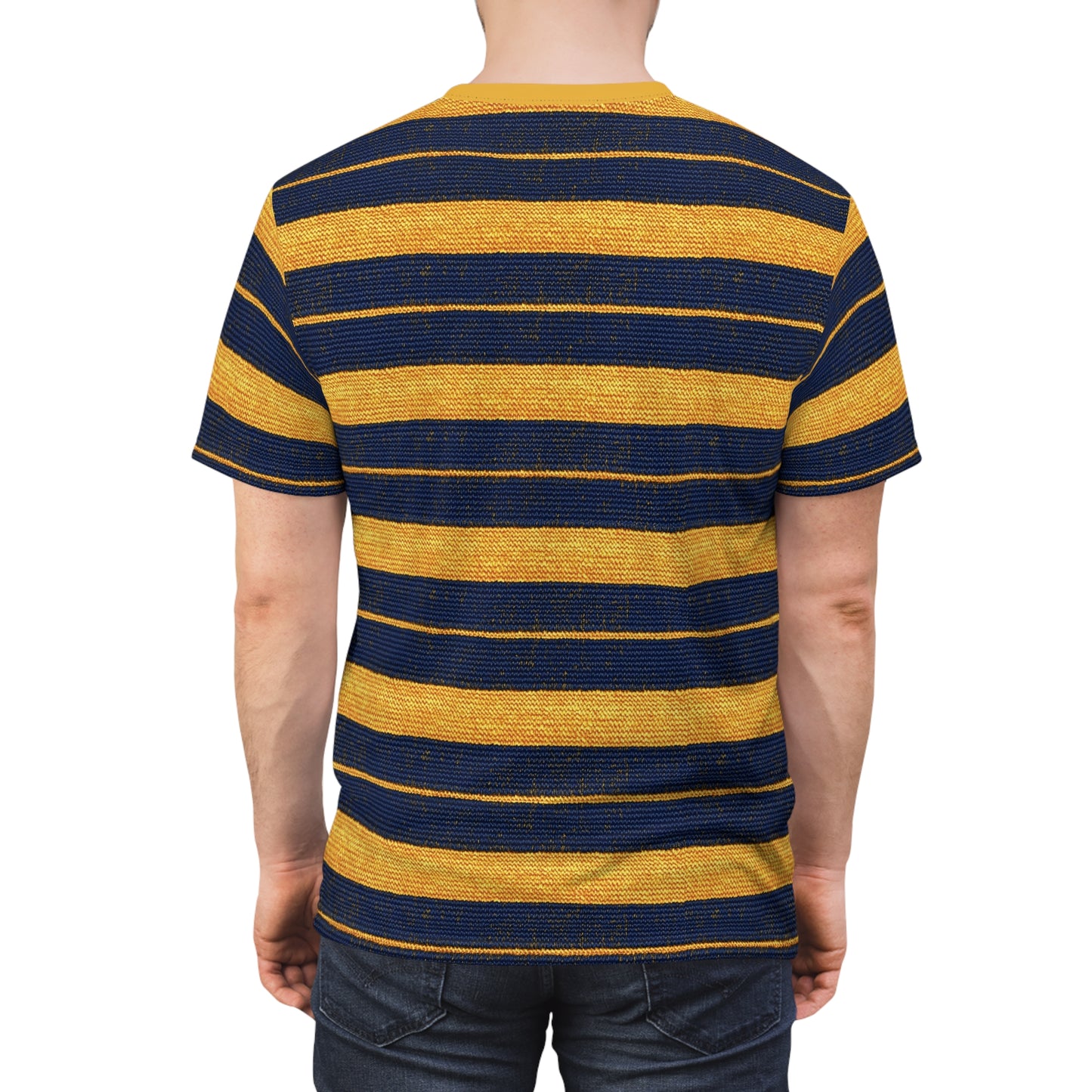 "Golden Ensign", Unisex Tee (Ensign Gold Collar)