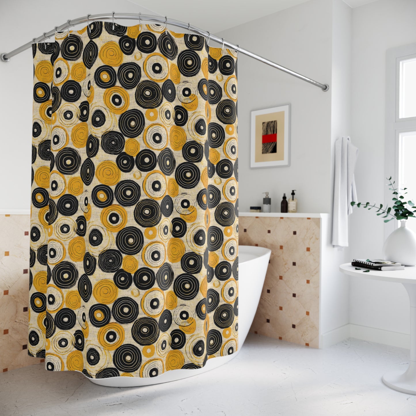 "Old 45's", Shower Curtains