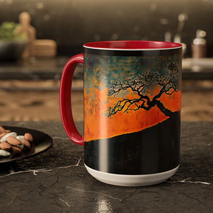 "Even Now, I Will Trust" Habakkuk 3:17-18 (NIV), Colorful Mugs (11oz & 15oz)