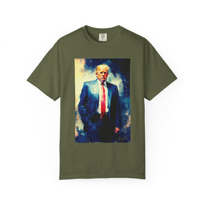 "Trump Portrait No. 6", Unisex T-shirt (Dark Colors)