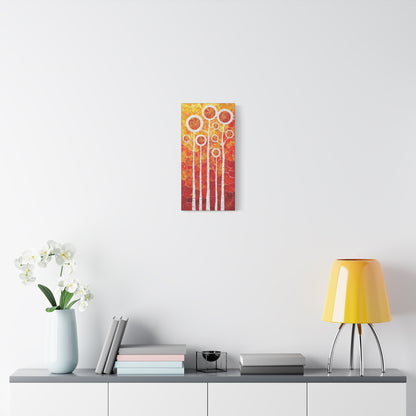 "Solar Grove", Fine Art Matte Canvas, Stretched, 1.25"