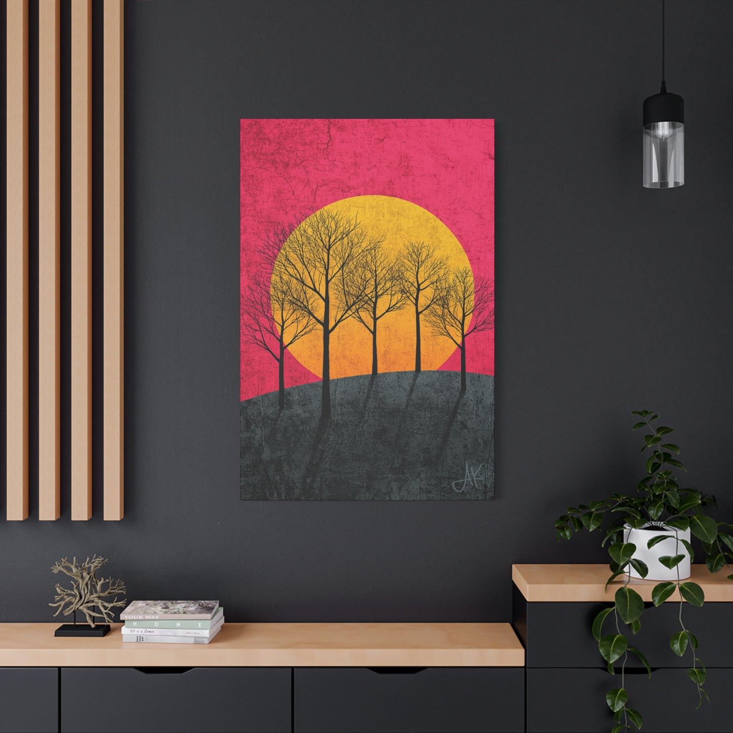 "Colors of Days End", Fine Art Matte Canvas, Stretched, 1.25"