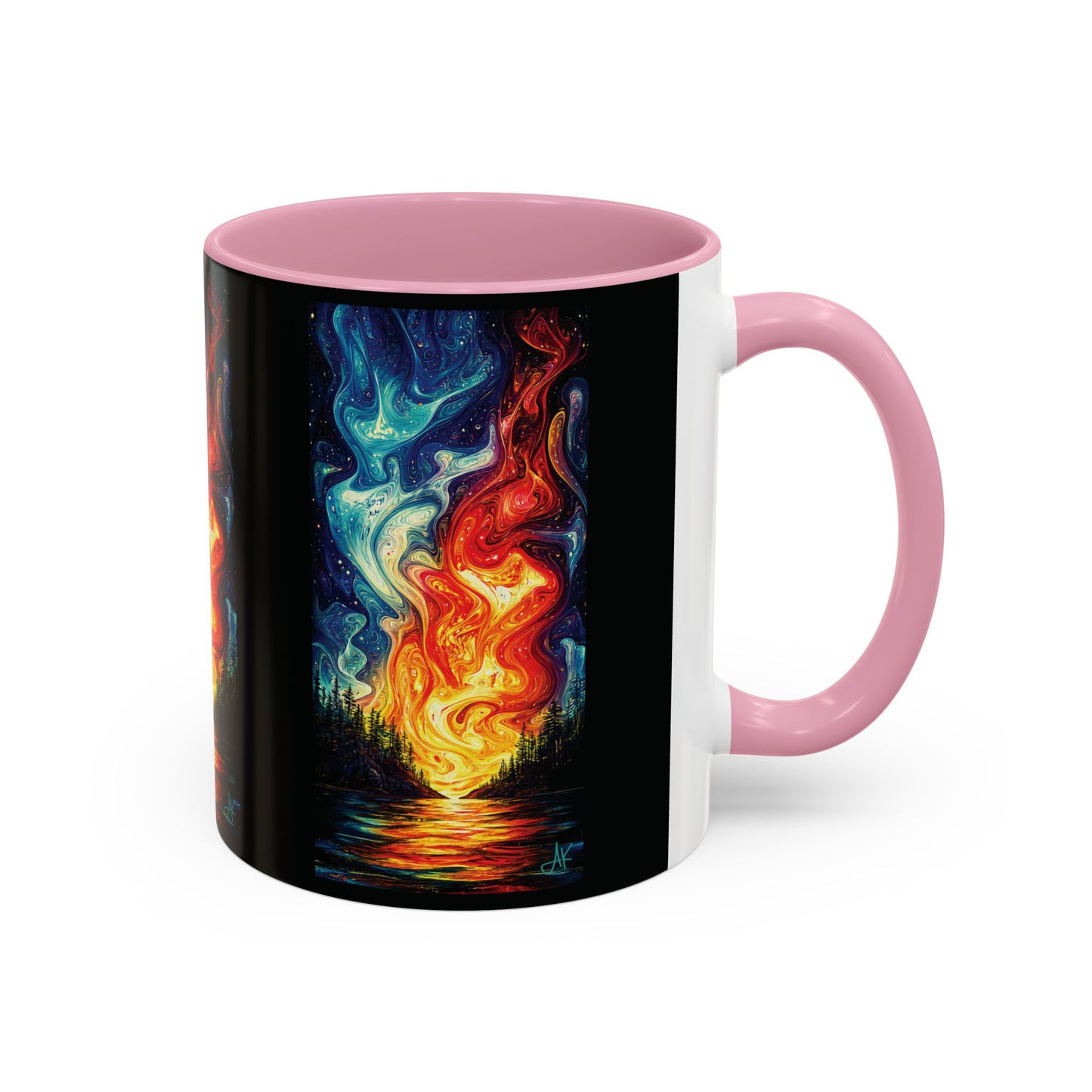 "Naomh Solus (Gaelic) - Sacred Light (English)", Colorful Mugs (11oz, 15oz)