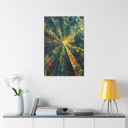 "Afterlife Judgement", Stretched Classic Canvas Fine Art Print