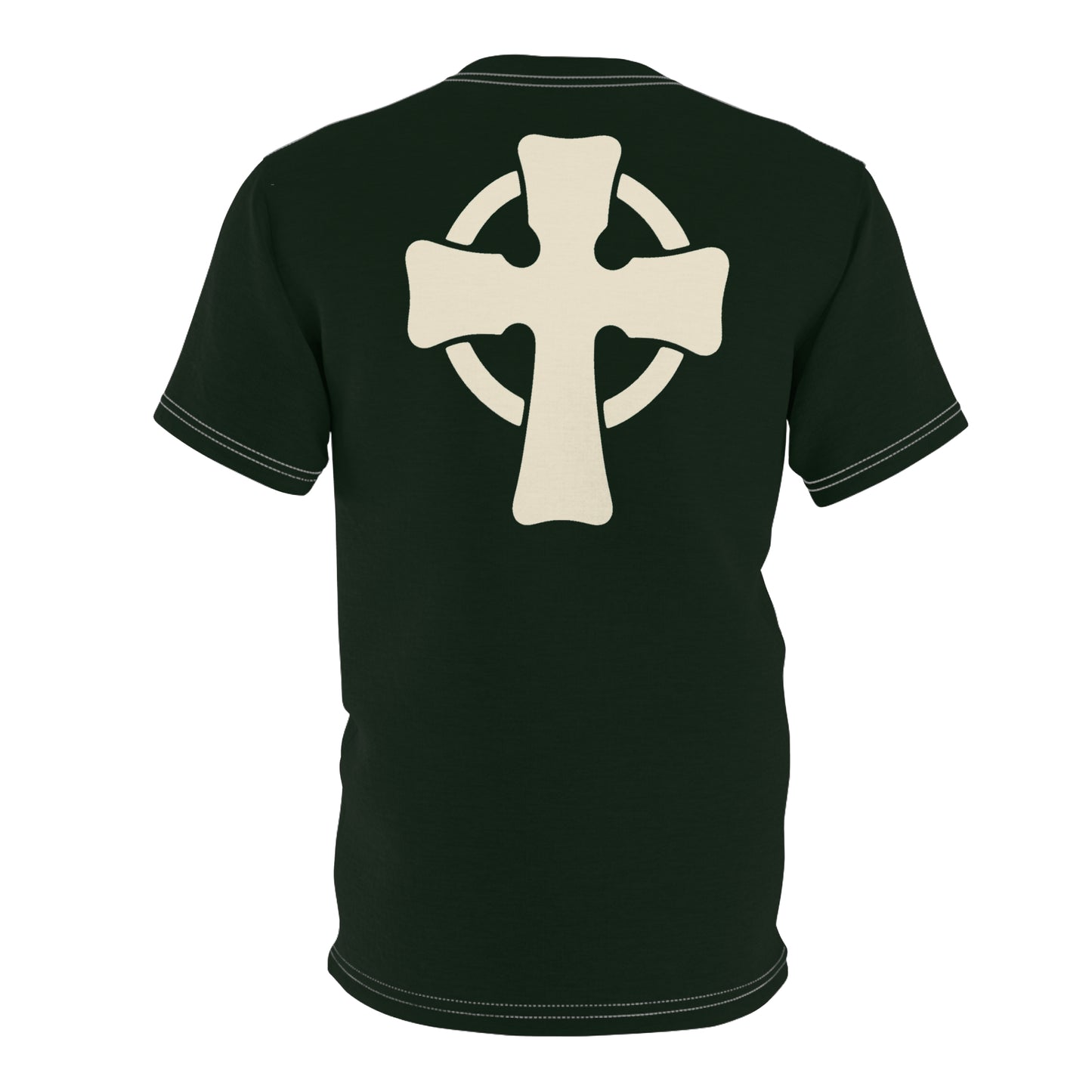 "Retro Jesus", Unisex T-shirt (Dark Woodland)