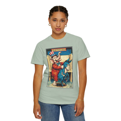 "MAGA Spanked the Donkeys 2024", Unisex T-shirt (Light Colors)