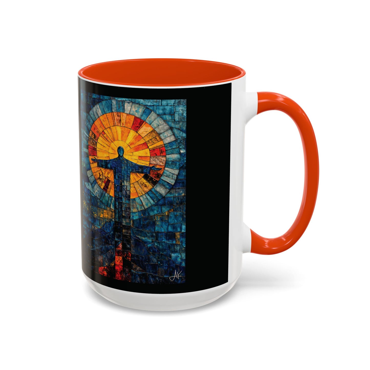 "Alpha and Omega - Revelation 22:13", Colorful Mugs (11oz, 15oz)