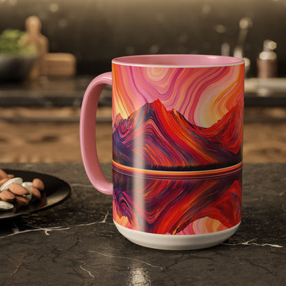 "For In Him All Things Were Created" Colossians 1:16 (NIV), Colorful Mugs (11oz & 15oz)