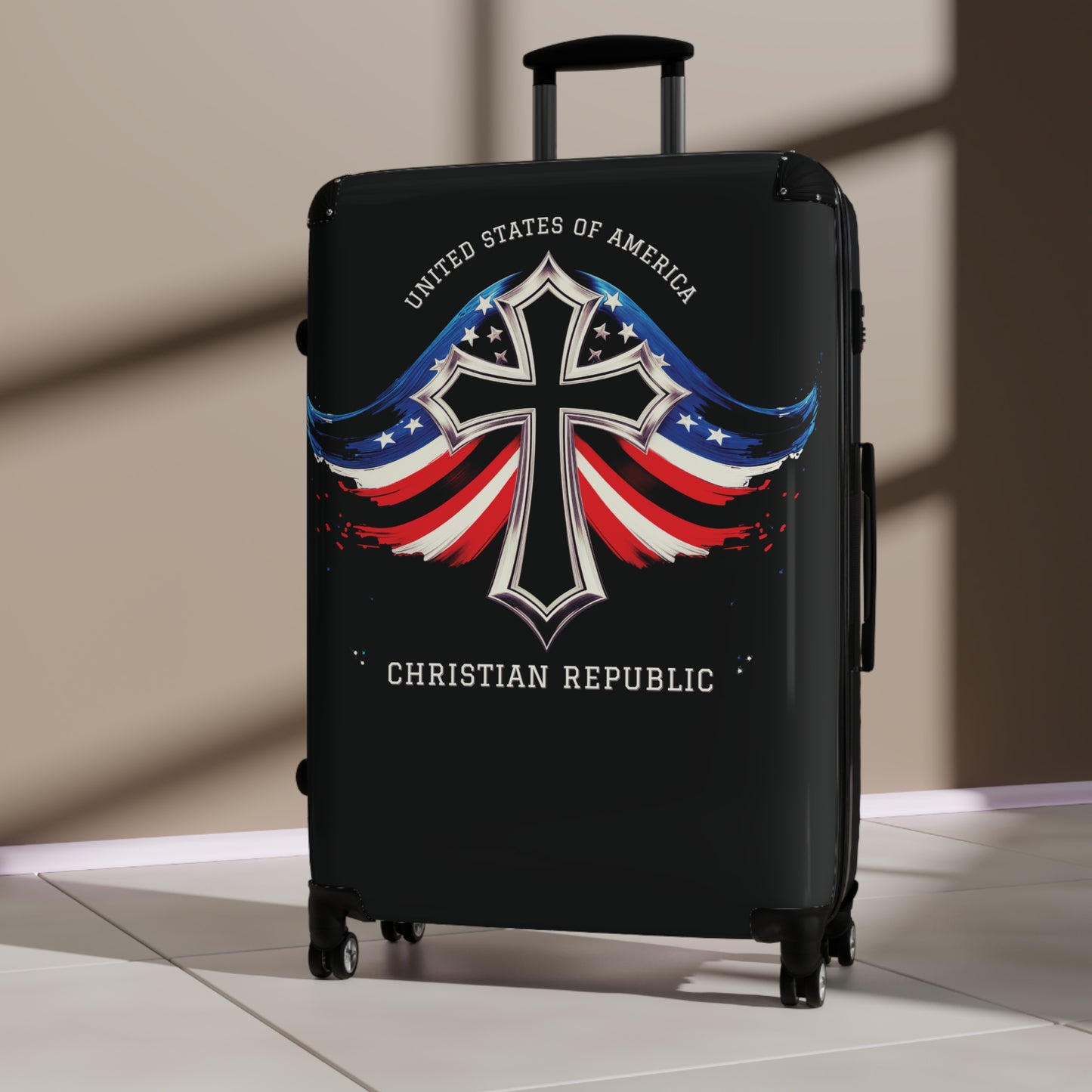 "USA Christian Republic" #05 Suitcases (Black)