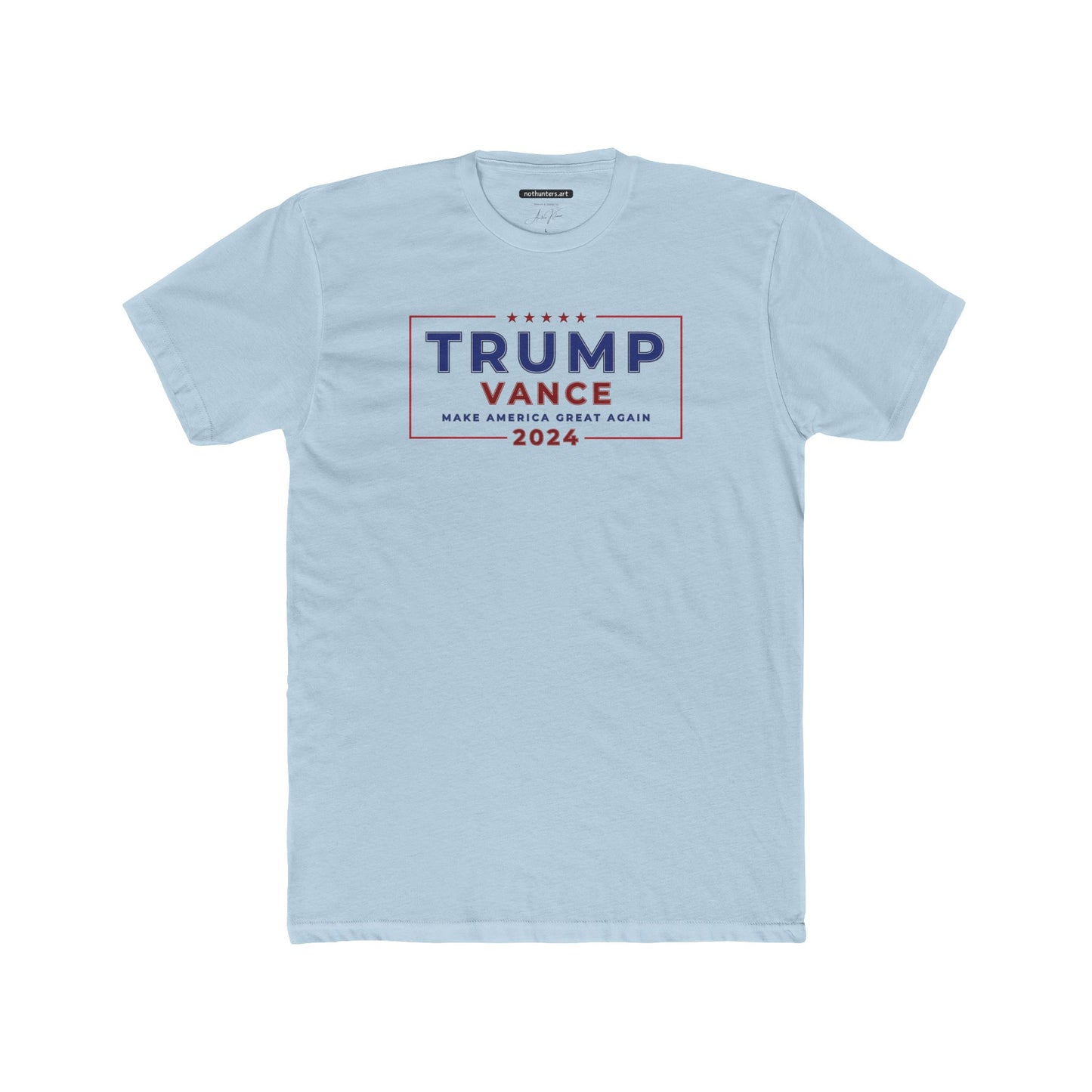 "TRUMP VANCE 2024", Unisex Cotton Crew Tee - Collectible History