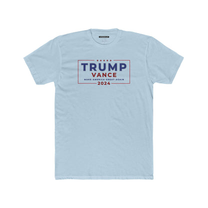 "TRUMP VANCE 2024", Unisex Cotton Crew Tee - Collectible History