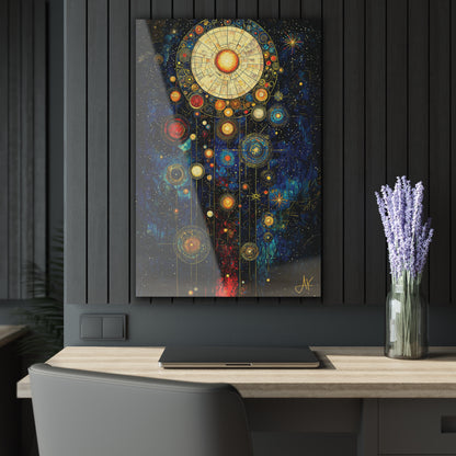 "Ancient Connection to God", Fine Art Acrylic Wall Prints (French Cleat Hanging)