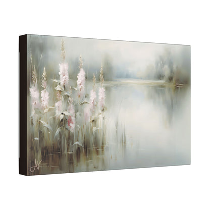 "Pink Rushes", Fine Art Classic Stretched Canvas