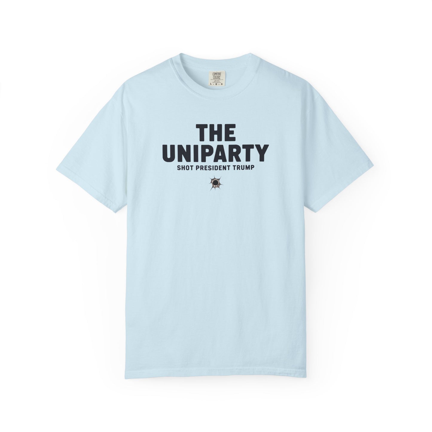 "The Uniparty Shot President Trump" #02, Unisex T-shirt