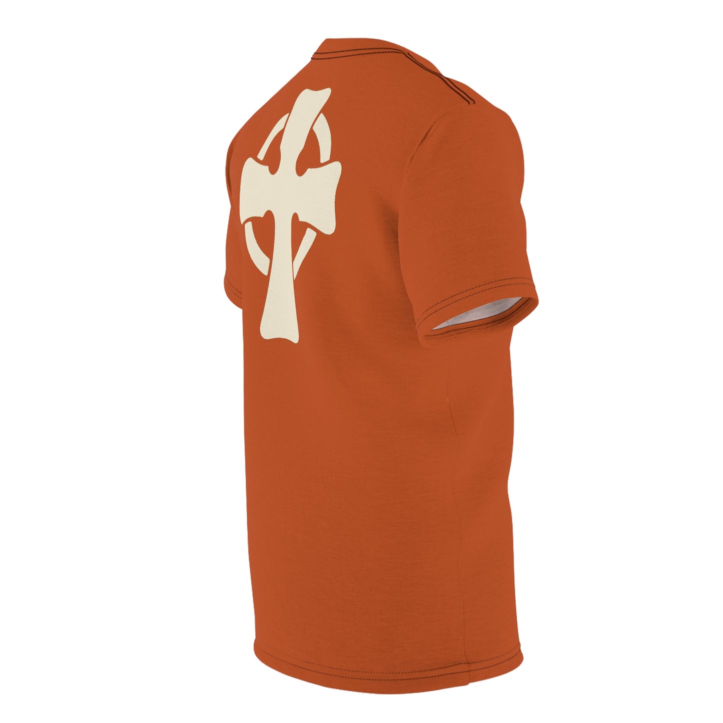 "Retro Jesus", Unisex T-shirt (Alloy Orange)