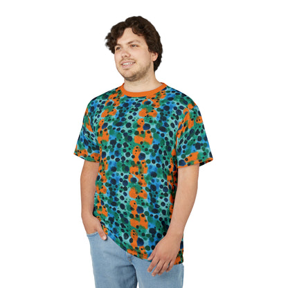 "Midnight Coral", Unisex Tee (Midnight Coral Orange)