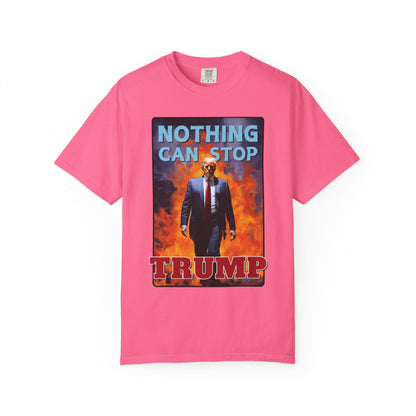 "Nothing Can Stop Trump", Unisex T-shirt (Dark Colors)