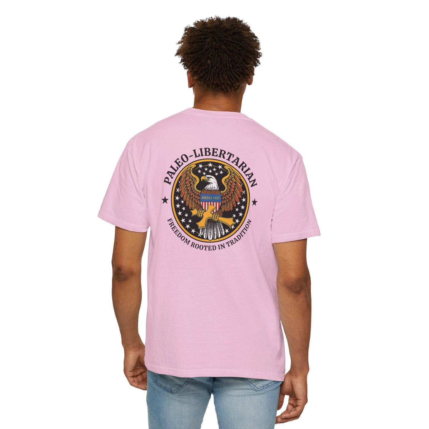 "Paleo-Libertarian" #01, Unisex T-shirt (Light Colors)