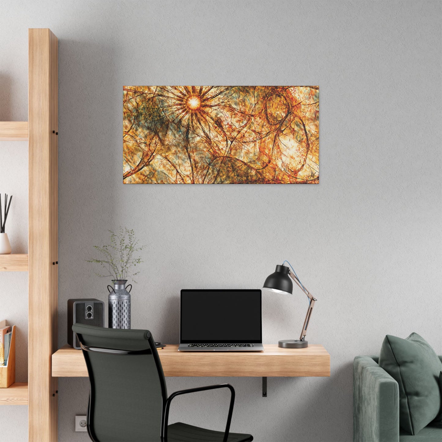 "In the Beginning", Stretched Classic Canvas Fine Art Print