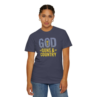 "God Guns & Country" #01, Unisex T-shirt