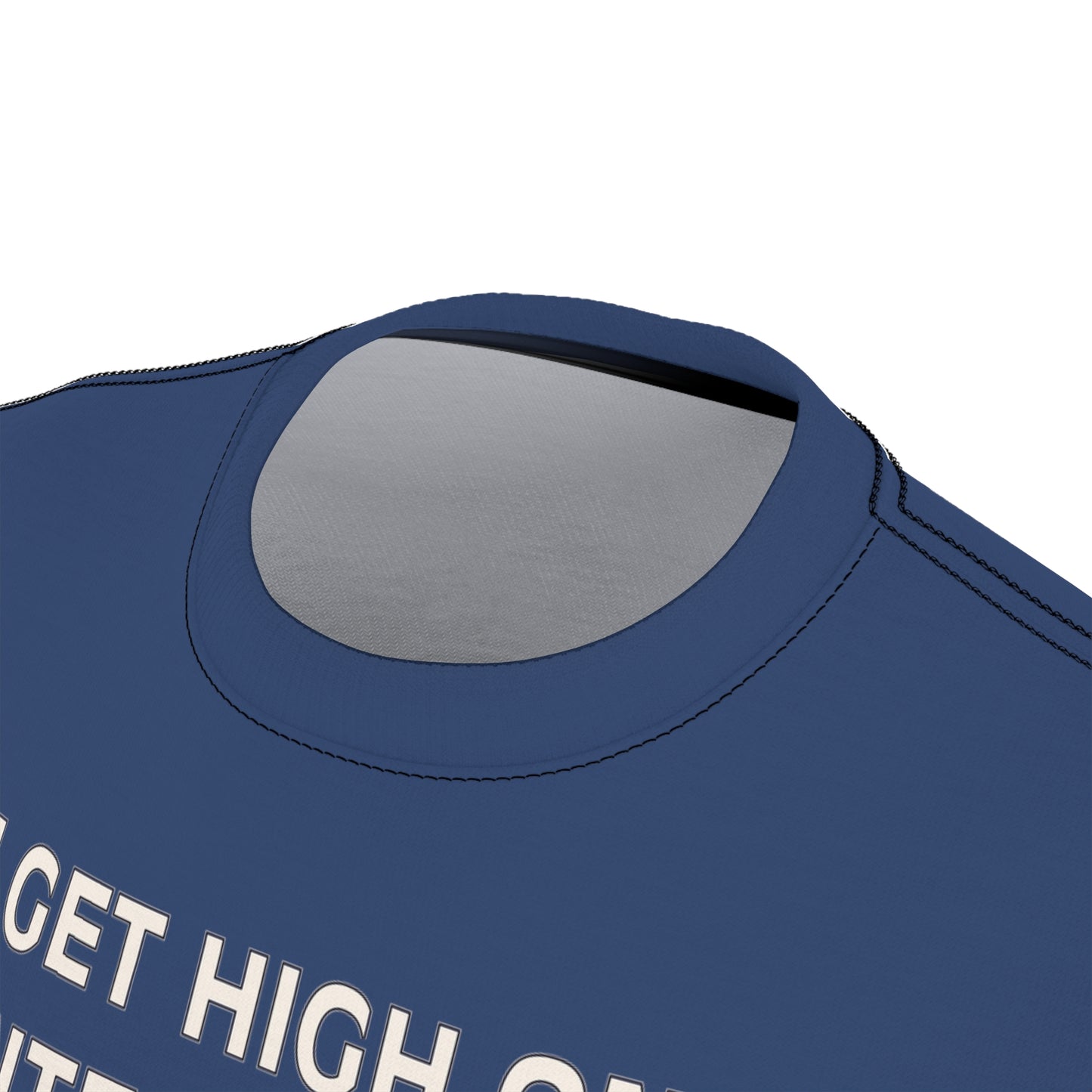 "Intelligent Conversation", Unisex T-shirt (Sailboat Blue)