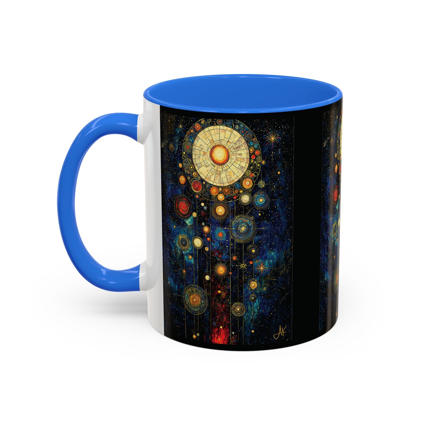 "Ancient Connection to God", Colorful Mugs (11oz, 15oz)