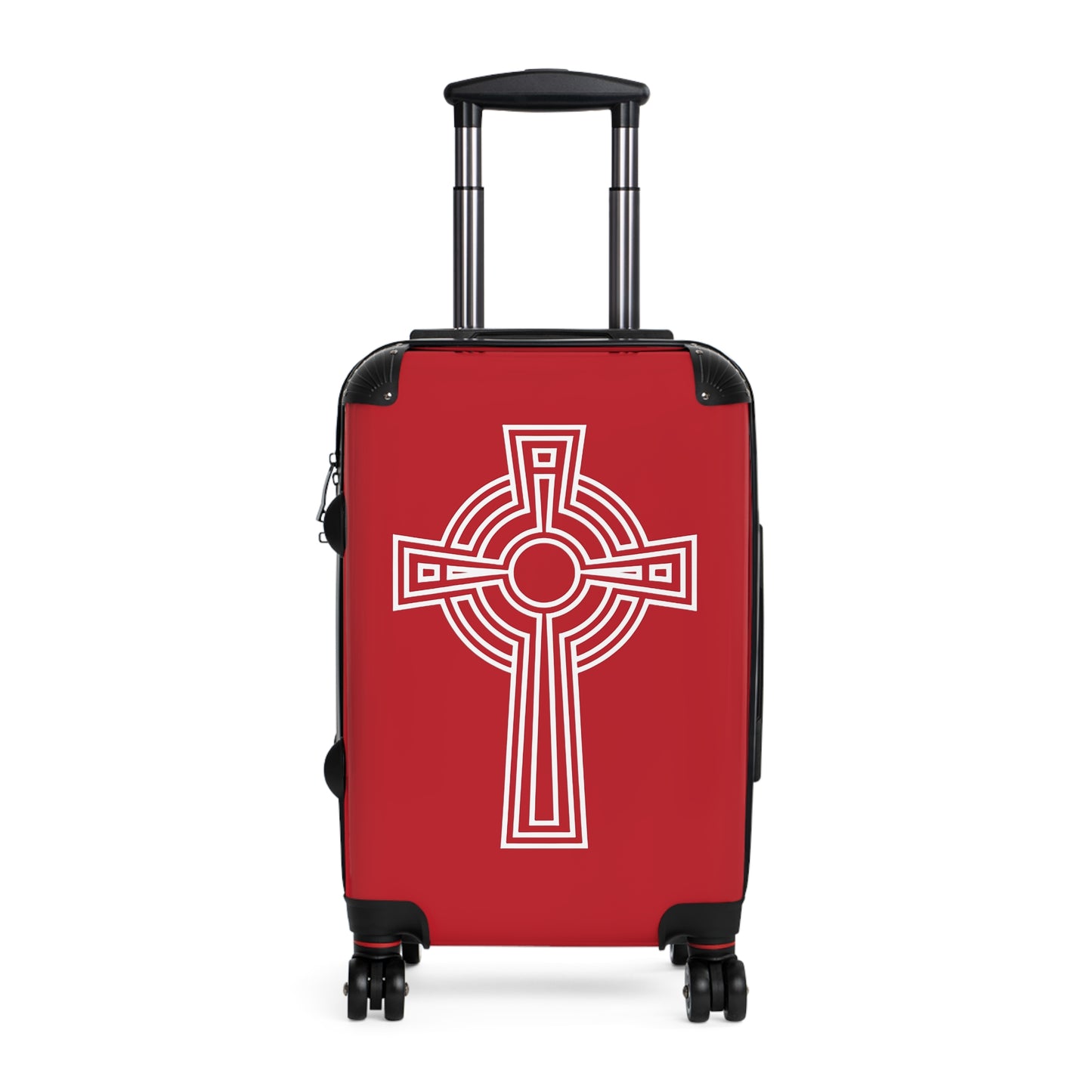 "A Simple High Cross", Suitcases (Dark Red)