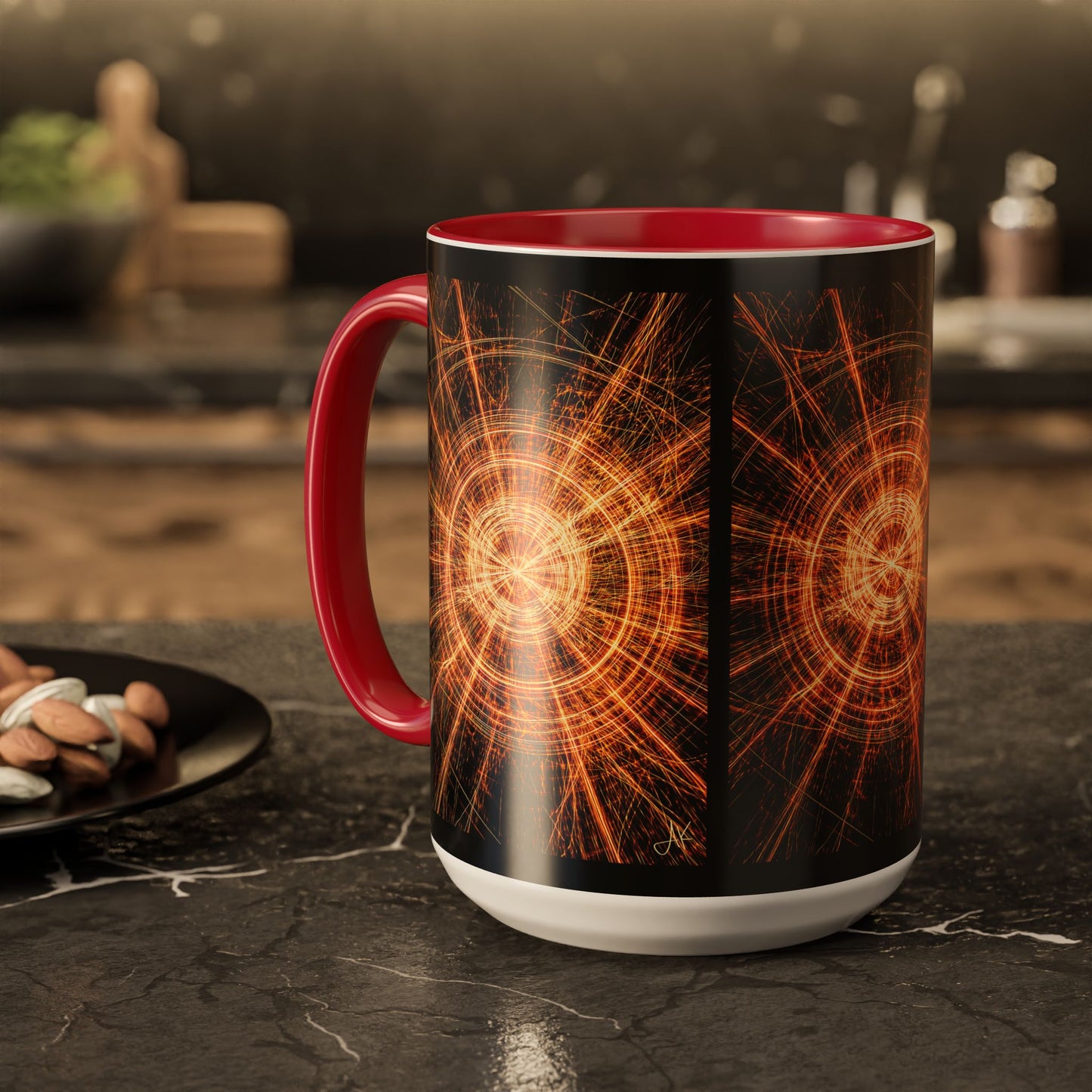 "His Light After Darkness", Colorful Mugs (11oz, 15oz)