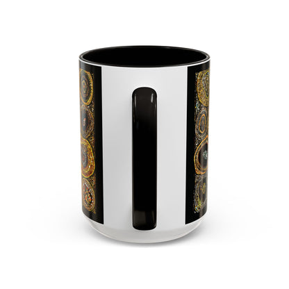 "Every Detail, His Design", Colorful Mugs (11oz, 15oz)