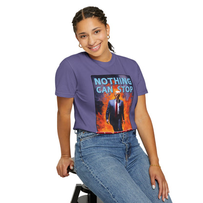 "Nothing Can Stop Trump", Unisex T-shirt (Dark Colors)