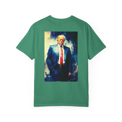 "Trump Portrait No. 6", Unisex T-shirt (Dark Colors)