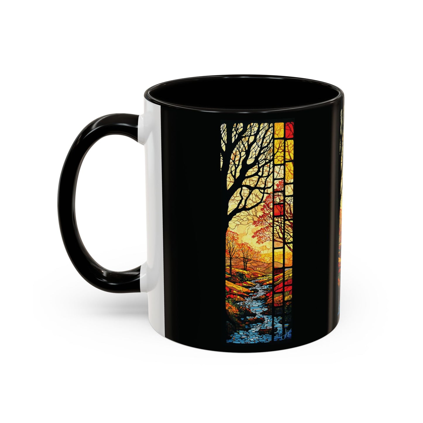 "Realization at 5", Colorful Mugs (11oz, 15oz)