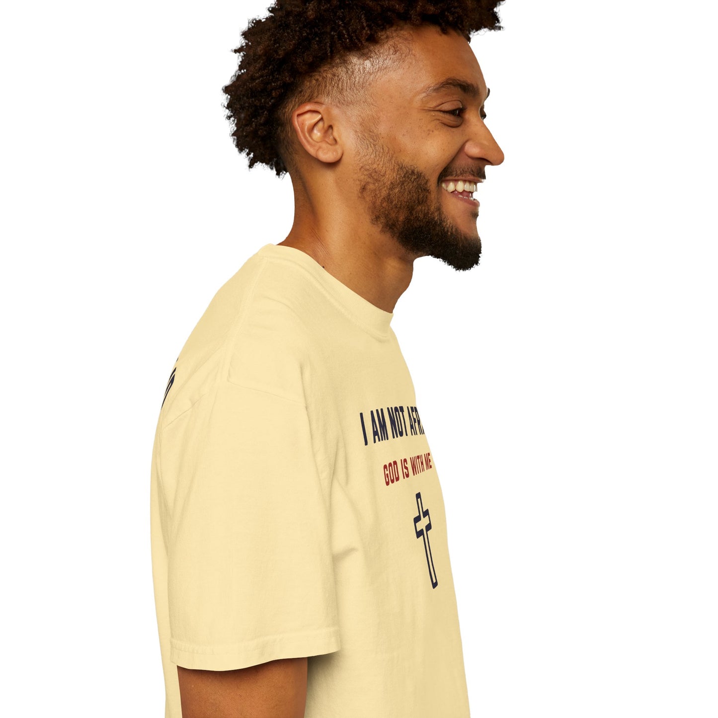 "I am not Afraid", Unisex T-shirt (Light Colors)