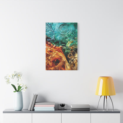 "Ringwell – Memory of the Tidal Wood", Fine Art Matte Canvas, Stretched, 1.25"