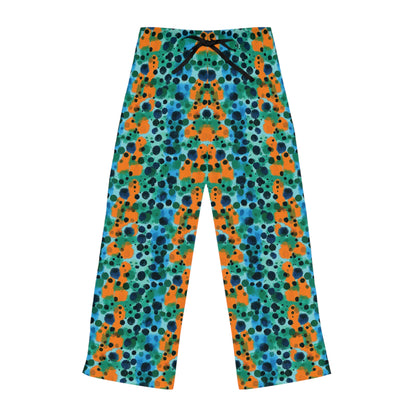 "Midnight Coral", Women's Pajama Pants