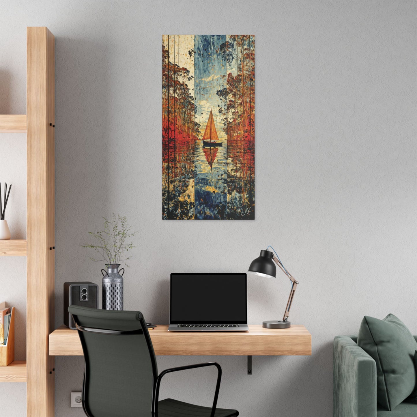 "The Gaels: Born of Wind and Fire", Stretched Classic Canvas Fine Art Print