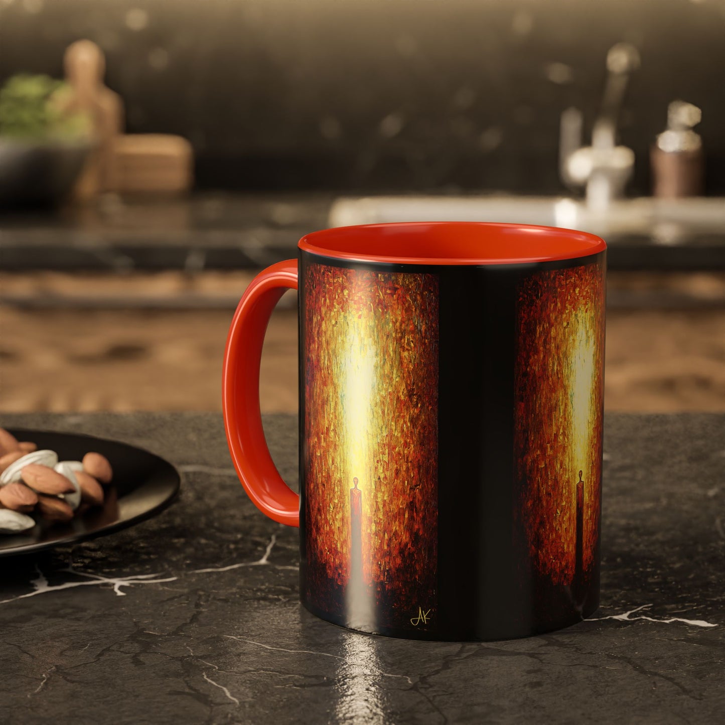 "Born of His Light", Colorful Mugs (11oz, 15oz)
