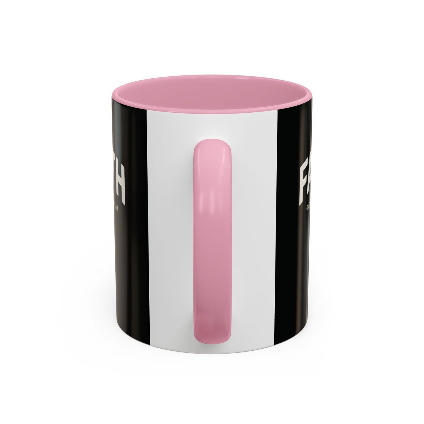 "Faith Overcomes Fear", Colorful Mugs (11oz, 15oz)